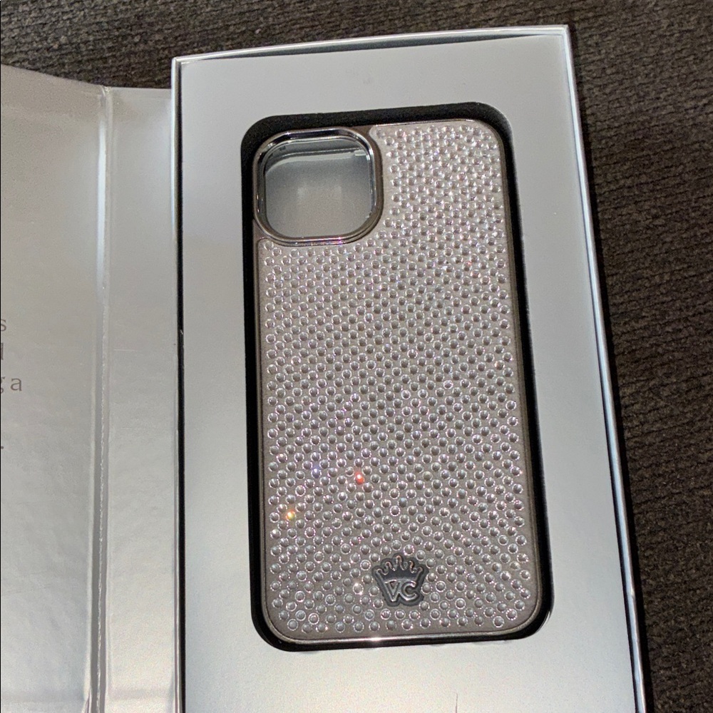 Luxurious Silver Phone Case